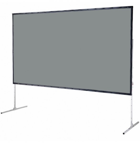 mobile Rückprojektions-Leinwand mit 3,7m (145&quot;) Diagonale im Format 16:9 (Aufpro-Tuch optional)